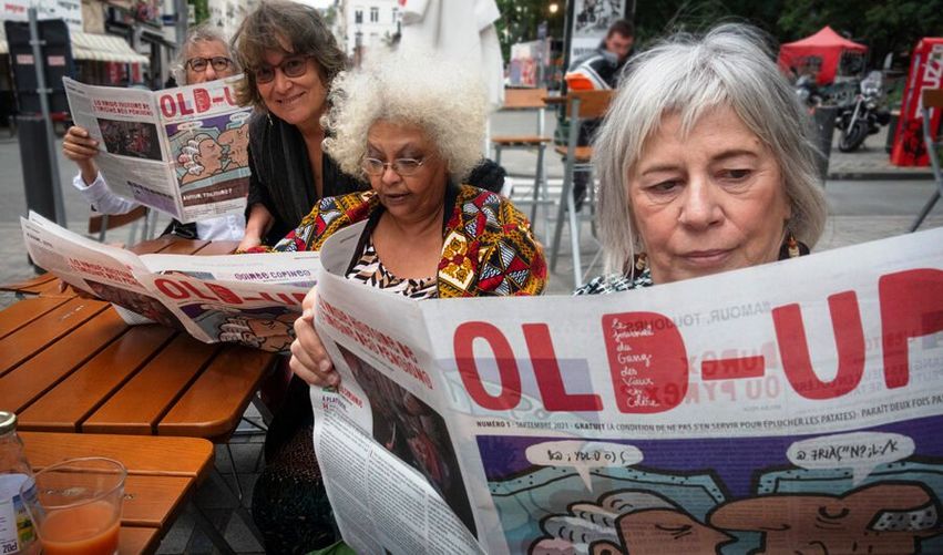 OLD-UP sera disponible dès le mercredi 6 octobre dans les Points Culture de
Bruxelles, Charleroi, Liège, Louvain-la-Neuve, Namur et ULB.

Pour rappel, le Gang des Vieux en Colère est un mouvement citoyen indépendant, non partisan et transpartisan, qui, entre autres, se bat pour que les générations futures puissent vieillir dans la dignité.