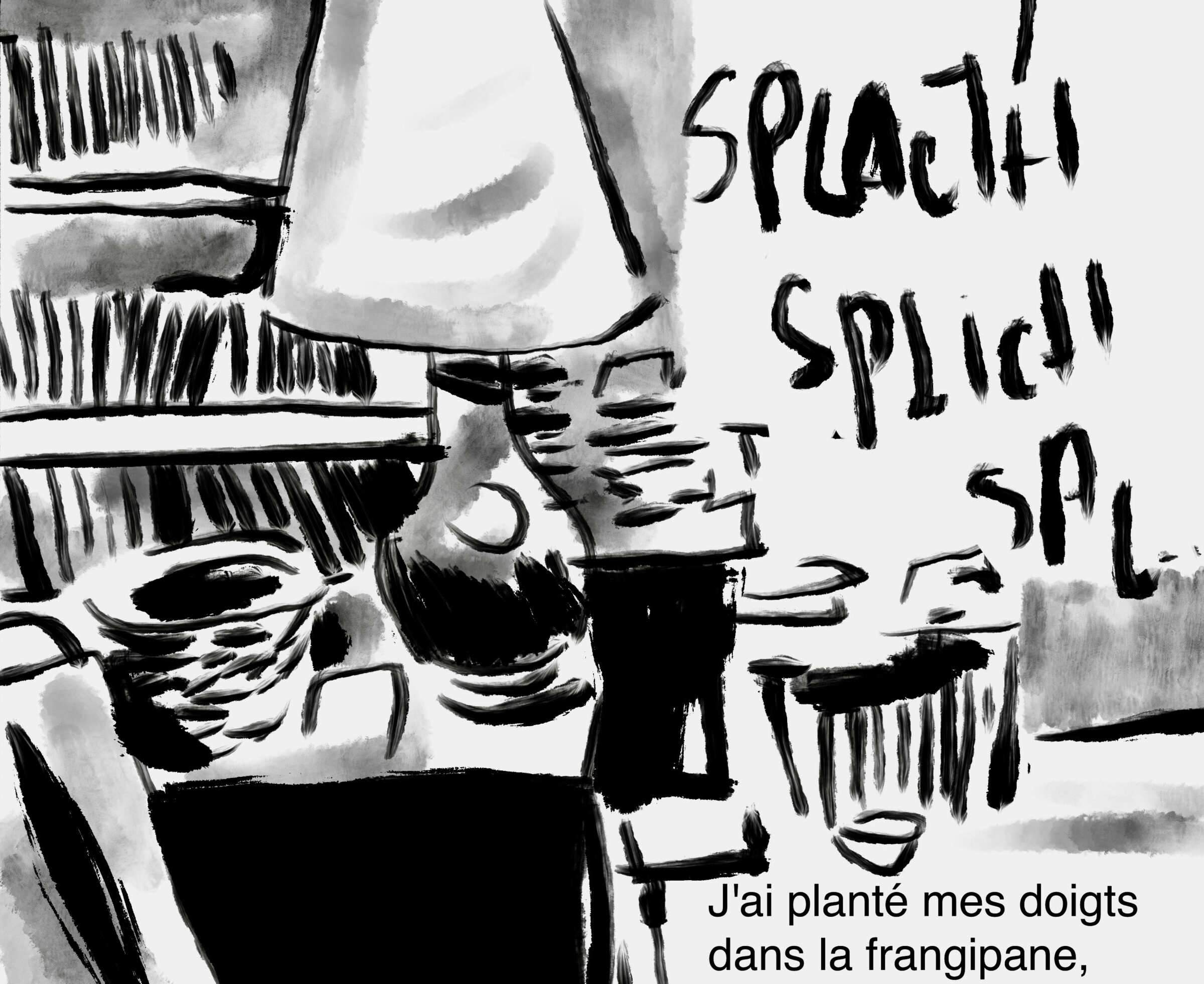 Aujourd’hui je me suis offert une galette des rois toute fraîche de chez LIDL!