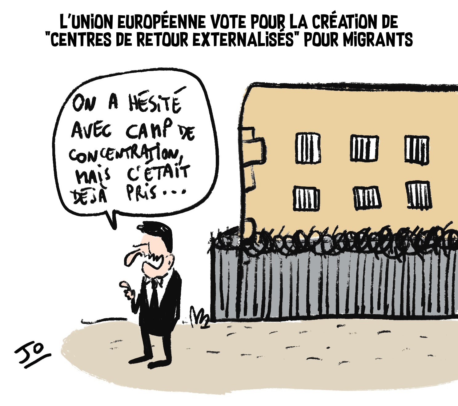 L’ACTUALITÉ VUE PAR JO (dessins de prese)