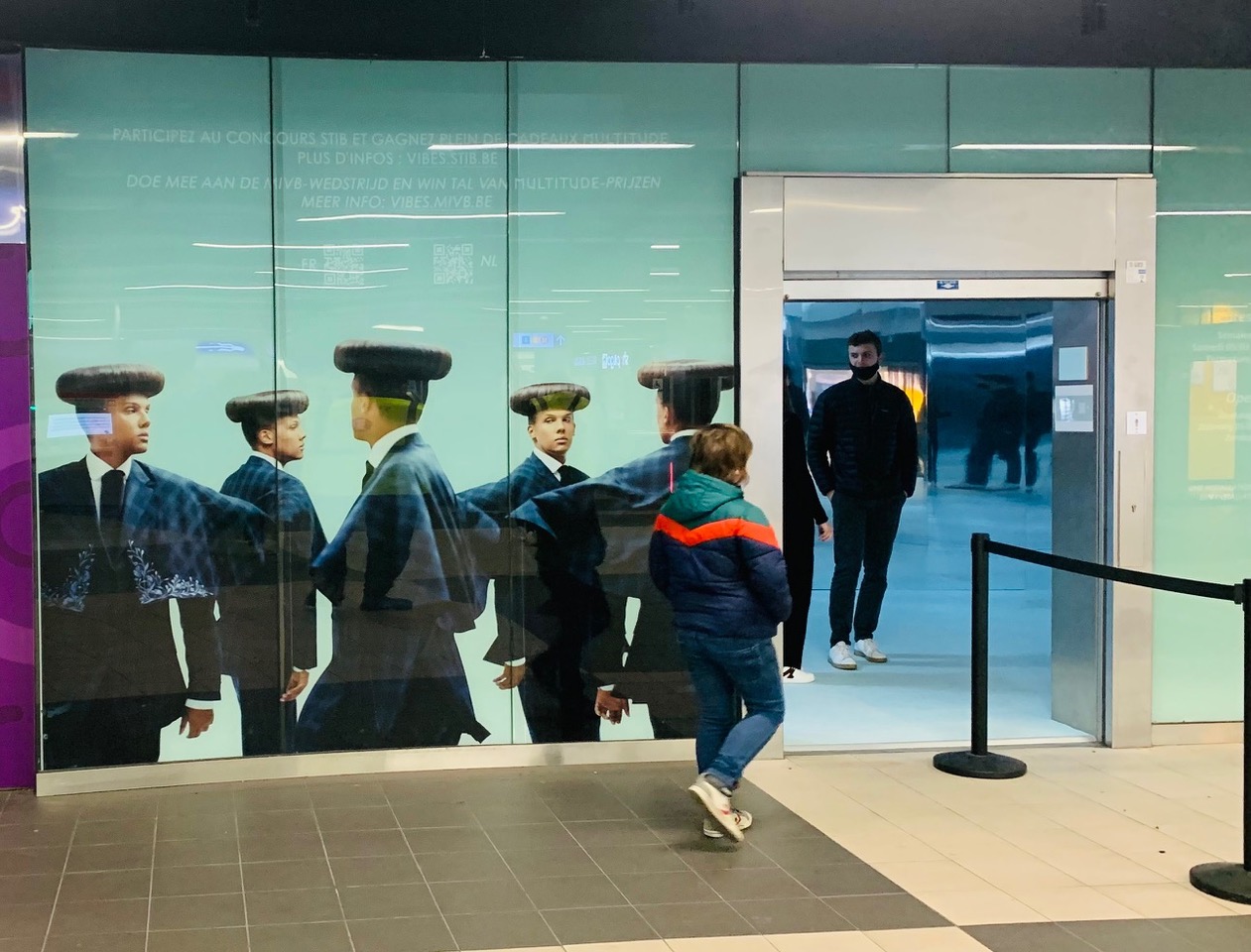 La campagne promotionnelle de l’album « Multitude » de Stromae en 2022 à la STIB